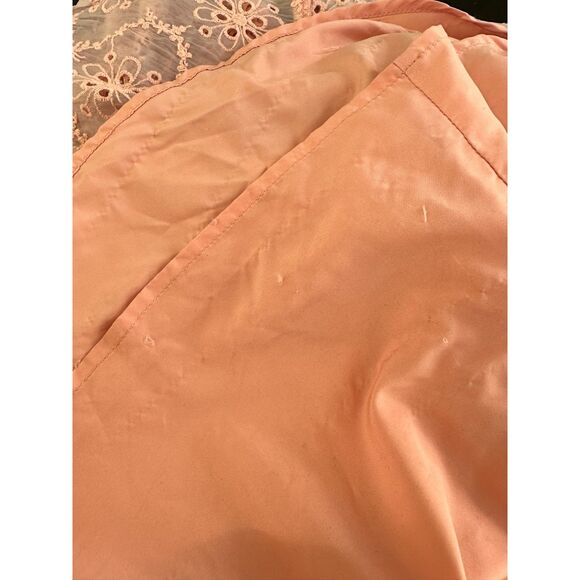 Adelyn Rae Blush Pink Floral Puff Sleeve Mini Baby Doll Tea Dress size Small - Picture 10 of 13